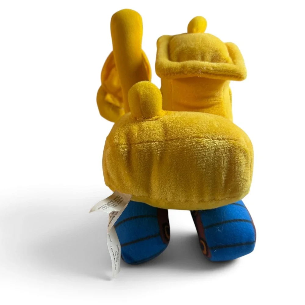 Goodnight Goodnight Construction Site Excavator Plush Yellow Digger Toy Doll